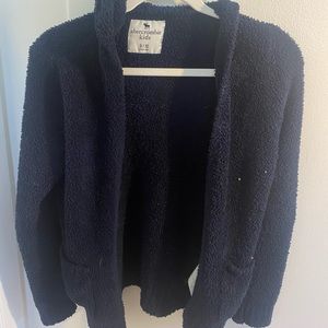Abercrombie kids navy 9/10 cardigan